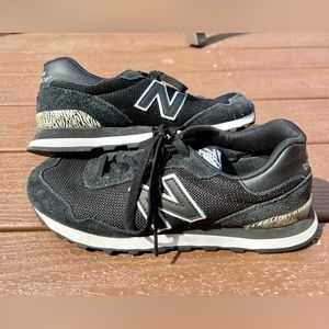 New Balance 515 Black Zebra Size 8